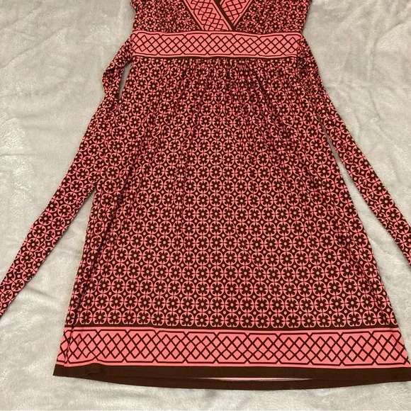 City Trisngles Elegant Geometric Patterned Dress Size M - Picture 14 of 14